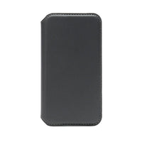Gry Mattr Genuine Leather Folio Wallet Case for iPhone X, XS - Charcoal-Made of Genuine Leather