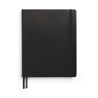 TRU RED Large Flexible Cover Graph Journal - Black-Large size (8" x 10")