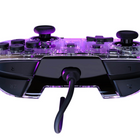 Turtle Beach Afterglow Wired RGB Gaming Controller for Nintendo Switch 2 - Clear-3.5mm jack for audio and USB-chat 