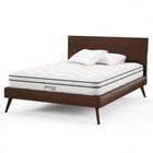 Modway Jenna 8" Innerspring and Foam Queen Mattress-Fire Resistant Polyester Barrier