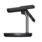 Adam Elements Mag 5 Magnetic 5-in-1 Wireless Charging Station with power Bank - Black-Intelligent Indicator Light: Displays the charging status of the earphones at any time, eliminating the need to check your phone
