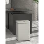Elpheco Stainless Sensor Garbage Can with Legs - 9L - Cream White-6