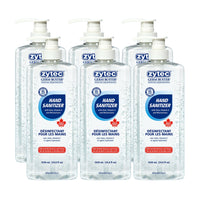 Zytec Germ Buster Hand Sanitizer Gel - 70% Alcohol - 1030ml - 6 Pack-Kills germs on contact