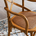 Modway Gear Dining Armchair - Walnut - 4 Pack-5