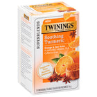 Twinings of London Superblends Soothing Turmeric Tea - 18 Pack-Steep for three to five minutes depending on desired strength for the perfect cup of herbal tea