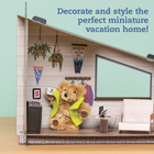 Klutz DIY Miniature Cozy Bear Cabin-Dimensions: 10.58" L x 8.62" W x 1.76" H 