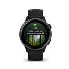 Garmin vivoactive 6 Smartwatch - Slate with Black Band-SLEEP COACH - Get a sleep score and personalized coaching for how much sleep you need and how you can improve. Even keep track of different sleep stages and naps — and see several key metrics over your sleep period, such as HRV status to better understand your health.