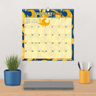 DateWorks 2026 16-Month Spiral Wall Calendar - 12" x 12" - Cute Fruits - English-12 monthly calendar pages from January to December 2026