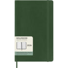 Moleskine 2026 Classic 12-Month Soft Cover Weekly Planner - 5" x 8.25" - Myrtle Green-Dated from January to December 2026
