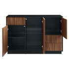 Modway Holden 47" Sideboard - Black Walnut-Assembly Required