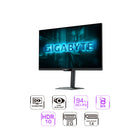 GIGABYTE 27" SuperSpeed QHD IPS 200 Hz Gaming Monitor - G27Q20-Wide Colour Gamut – With 1000:1 contrast ratio, 123% sRGB colour gamut, and 8-bit colour depth, you can experience a fantastic colour display and wide-gamut colour coverage.