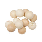 Manhattan Toy Classic Wood Baby Beads-Beads strung together with elastic cord