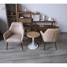 Brassex Arlo Accent Chair - Vintage Beige-6