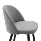 Modway Cordial Fabric Counter Stools - Light Gray - Set of 2-9