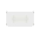 Manhattan Comfort Coney 53.14" Mid-Century Modern Dining Table - White-Home Assembly Required. All Hardware Included