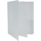 JAM Paper Heavy Duty Plastic Multi-Pocket Folders - 6 Pocket Organizer - Clear - 2 Pack-Multiple Pocket Folders w/ Inner Pocket Sections | Colour: Clear