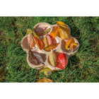 Yellow Door Natural Flower Tactile Tray-With six outside petals and a central area, it is ideal for all kinds of collecting, counting, sorting and loose parts activities.