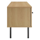 Modway Cambria 47" TV Stand - Oak-Sliding Board