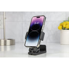 Scosche Universal Travel Phone Mount - Black-Includes 1/4" adapter for tripod use