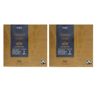 Marks And Spencer Luxury Gold Tea - 2 Pack-The perfect cup of tea: Bring fresh water to boil and add the tea bag. Brew 3-5 minutes.