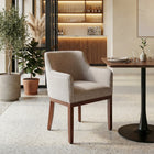 Zuo Berbera Dining Chair - Grey-Chair Weight Capacity: Supports up to 225 lb