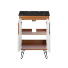 Modway Energize 24" Bathroom Vanity - Cherry/White/Black-9