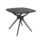 Dura Housewares Granada Bistro Table - Black-Modern, versatile design
