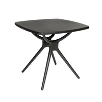 Dura Housewares Granada Bistro Table - Black-Modern, versatile design