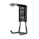 Gator Magnetics 2.5" MIDI Open Magnetic Hook - 25 lb Capacity - Black-Ideal for wall storage and organization to hang items in the workshop, garage, home, pole barn or shed. Securely attaches to steel surfaces commonly found inside or outside.  Gives flexibility to position and hang your specific tools, equipment, and other items wherever you need them.  Securely grips to steel cabinets, racks, lockers, toolboxes, steel doors, shed walls, refrigerators, freezers, work benches, steel vehicles & equipment, an