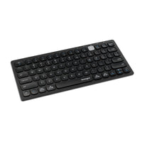 Kensington Multi-Device Dual Wireless Compact Keyboard - Black-Compact design makes it easy to take anywhere and great in tighter workspaces