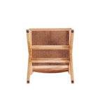 Manhattan Comfort Hamlet 17.64" Industry Chic Dining Chair - Nature - Set of 4-10