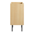 Modway Chaucer 18" Bathroom Vanity Cabinet - Oak-Rattan Weave Door