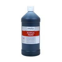 Handy Art Acrylic Paint - Mars Black - 946 mL-High quality, economical classroom acrylic