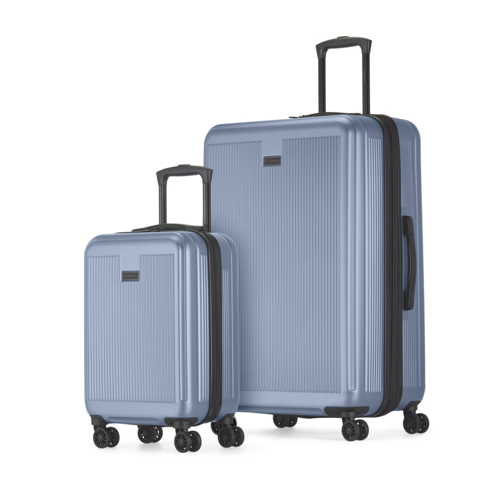 Bugatti Singapore 2-Piece Hardside Luggage Set - Metallic Blue