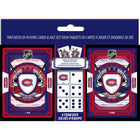 Masterpieces Puzzle Company Montreal Canadiens - Two Decks Of Playing Cards & Dice Set-1+ Players
