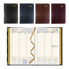 Brownline 2026 Executive Weekly Planner - 8-3/16" x 5-5/8" - Assorted Colours - Trilingual-12-Month: January 2026 to December 2026