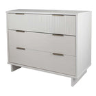 Manhattan Comfort Granville 37.8" Modern Dresser - White-Recommended for up to 35 inch TV.