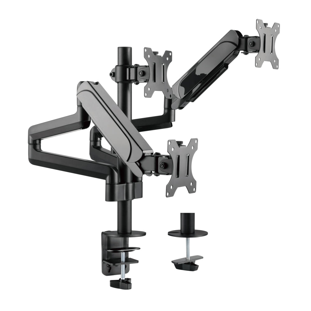 MOUNT-INDEMO(ポール)×3本120㎝ Uplite Triple Monitor Mount Arm Pole Height Adjustable Stand for