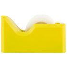 JAM Paper Modern Tape Dispenser, Yellow-Tape Roll Not Included
