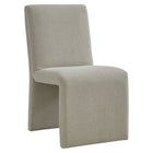 Modway Emory Fabric Upholstered Dining Side Chair - Linen-Versatile Slipper Chair