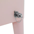 Permasteel 80 Quart Patio Cooler - Pink-Two Handles for Easy Movement