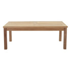 Modway Marina Outdoor Patio Teak Rectangle Coffee Table - Natural-Grade A Premium Teak
