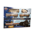 Lionel Mini Train Set-Polar Express-Looping Sounds Include: Steam Chuffing / Whistle / Bell, 3 custom THE POLAR EXPRESS™ announcements, “All Aboard, This is the Polar Express!”, “Tickets, Tickets Please!” and “I am the King of the North Pole!"