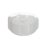 Blooms Clear Saucer - 10" - 10 Pack-Great for medium-sized planters