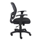 Brassex Kelvis Office Chair - Black-Butterfly mechanism