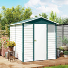 Outsunny 9' x 6' Garden Shed-Wide door for easy access, with lock and keys included 

