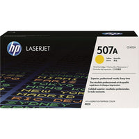 HP 507A (CE402A) Yellow Original LaserJet Toner Cartridge-Standard toner cartridge, up to 6000 pages