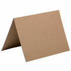 JAM Paper Blank Foldover Cards - A2 Size - 4-3/8" x 5-7/16" - Brown Kraft Paper Bag Recycled - 25 Pack-Color: Brown Kraft Paper Blank Foldover Cards