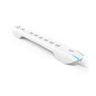 360 Electrical Idealist 3.4 7-Outlet Surge Strip with USB ports and 6-ft Cord - White-EMI/RFI Power filtration for clean, noise-free power