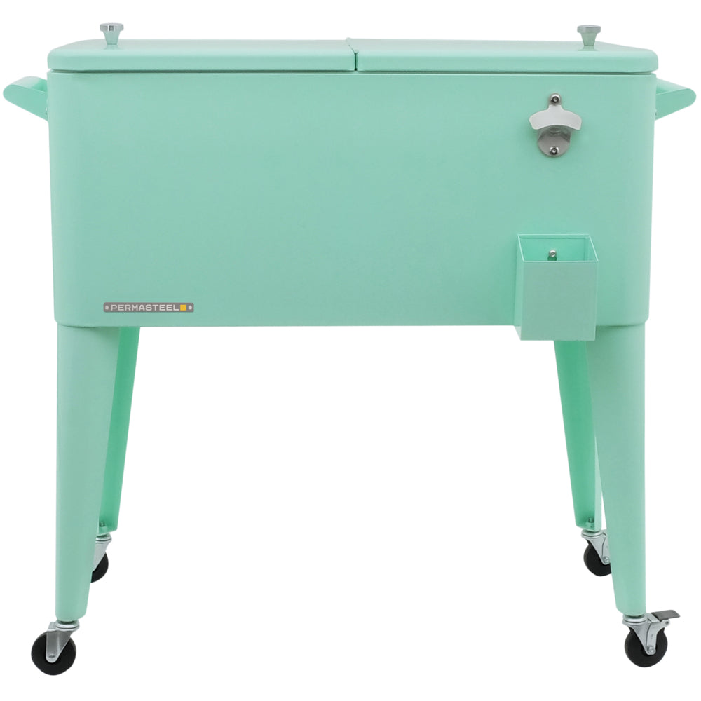 Permasteel 80 Quart Patio Cooler - Mint | staples.ca